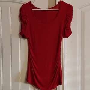 TRUE RED BLOUSE SZ SM.